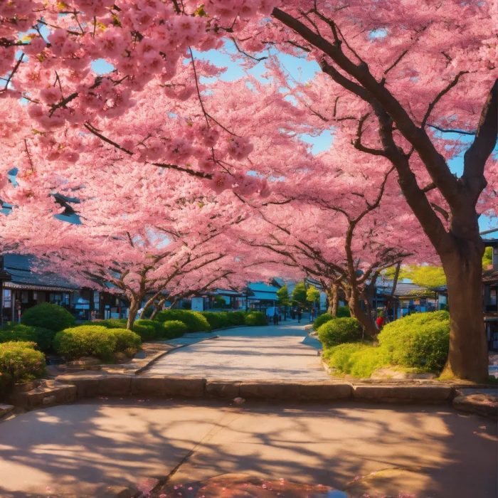sakura blossoms