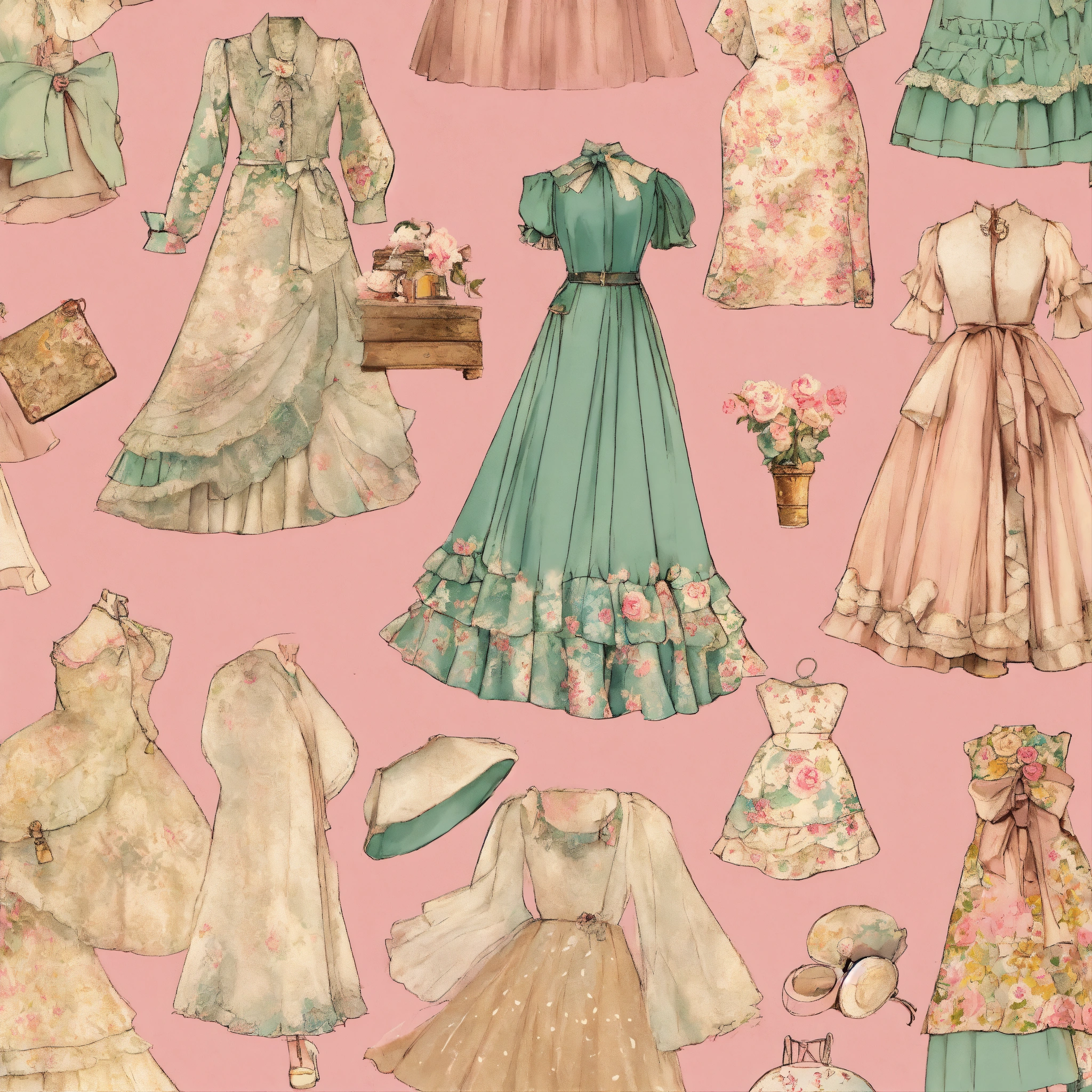 shabby chic dreamy mist pastel junk journals vinta