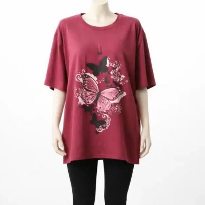 تیشرت پروانه گل
